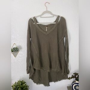 Free People knit sweater